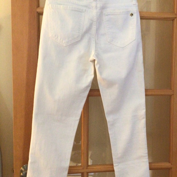 Kate Spade New York White Ankle Jeans - Picture 3 of 7
